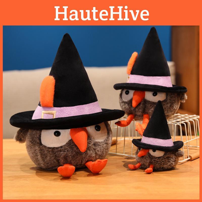 Плюшевая игрушка Сова Животное Мягкая кукла На Хэллоуин Детская комната Письменный стол Подарок Украшение