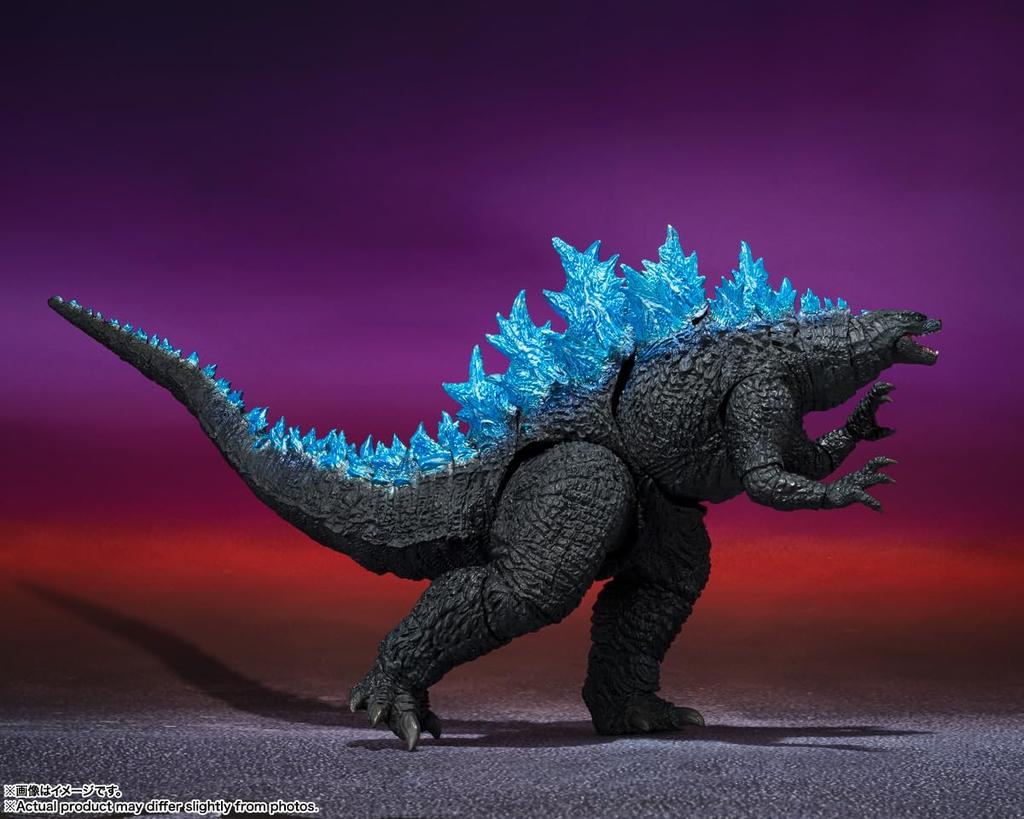 TAMASHII NATIONS Monster Arts ГОДЗИЛЛА ИЗ GODZILLA x THE NEW EMPIRE Годзилла x Kong New Empire примерно 160 мм ПВХ окрашенная подвижная фигурка SH