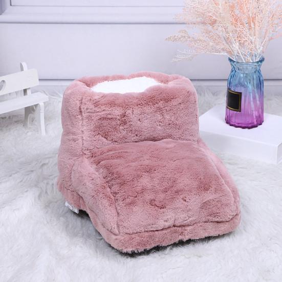 Электрическая грелка для ног Греющая грелка для ног Плюшевая грелка для ног с 3 температурными режимами 3 таймерами