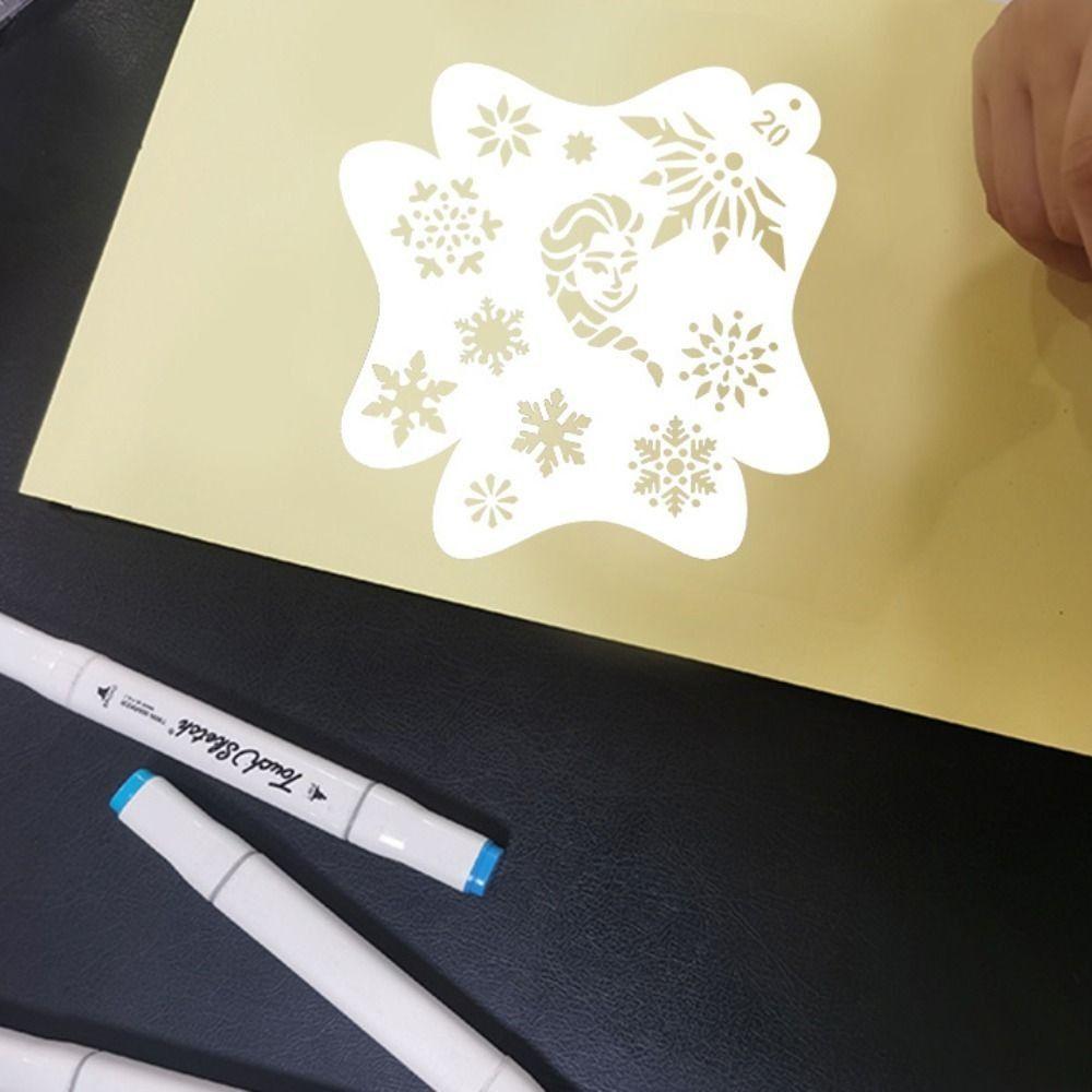 DIY Halloween Birthday Party Paint Template Stencils for Body Painting Face Art Temporary Tattoos