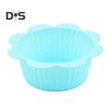 10/20 шт. силиконовые формочки для выпечки, утолщенные антипригарные формы для кексов, тартов, нестандартных форм, пригодные для использования в духовке/морозильной камере/посудомоечной машине, для заварного пудинга