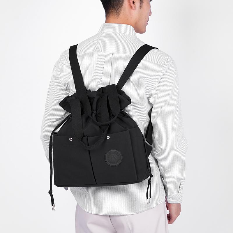 Drawstring Corset Backpack Lightweight Student Schoolbag