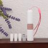 2-in-1 Blank Nasal Inhaler Sticks with Lanyard Aroma Diffuser Essential Oil Bottle Empty Aromatherapy Inhalers for Personal Use