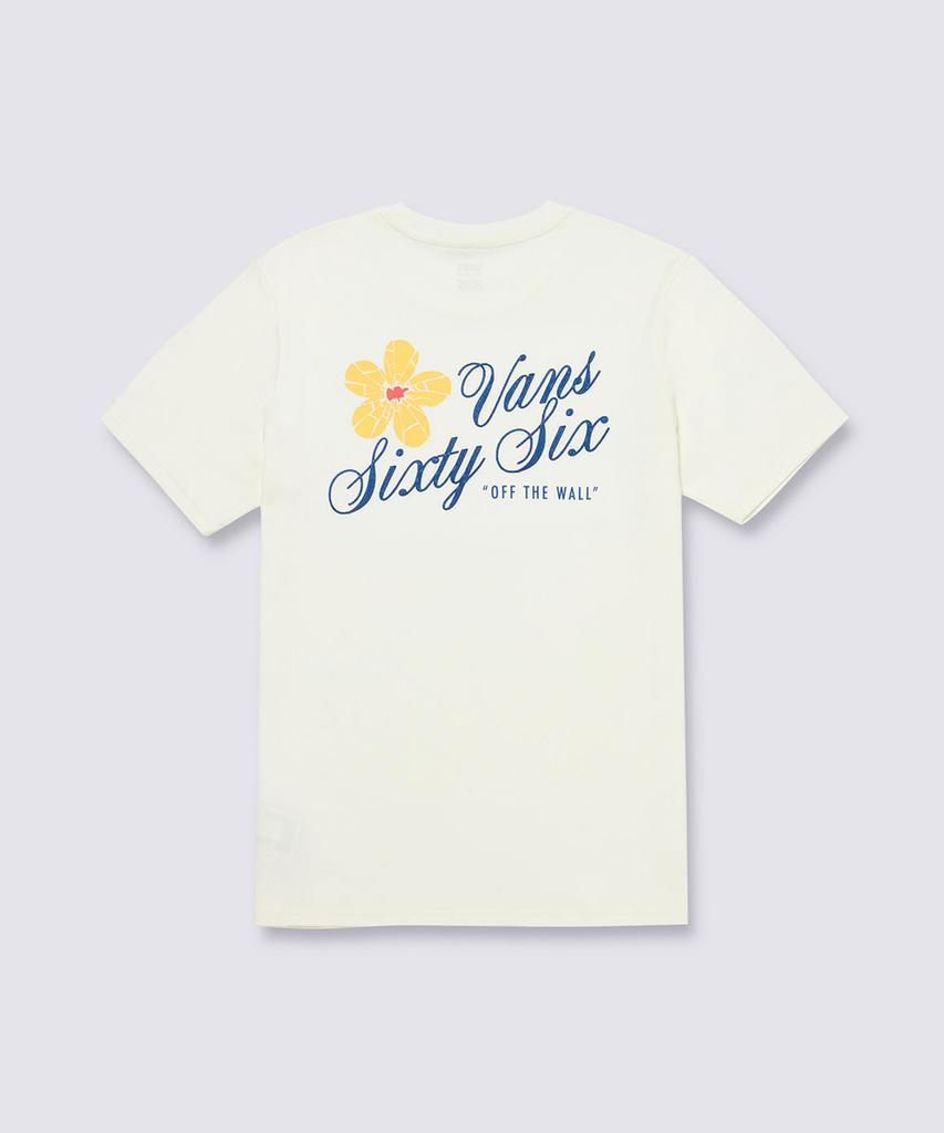 VANS New Flower Logo Short Sleeve Tee - Marshmallow / Vn000Nnrfs81