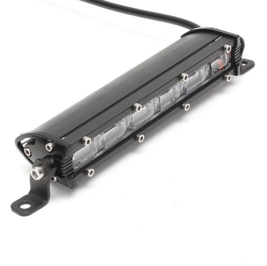 Пара 8''120W 12000LM Алюминиевая 6D Заливающий луч Тонкая светодиодная рабочая фара Однорядная Автомобильные Внедорожные фары Новые