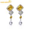 Classic Copper Alloy Zircon Earrings for Women Wedding Party Gifts