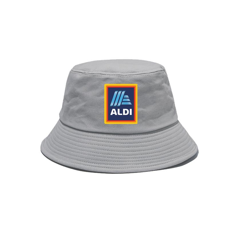 Aldi Market Bucket Hat Cap Unisex Women Unisex Panama Cap Outdoor Summer Adjustable Aldi Bob Caps MZ