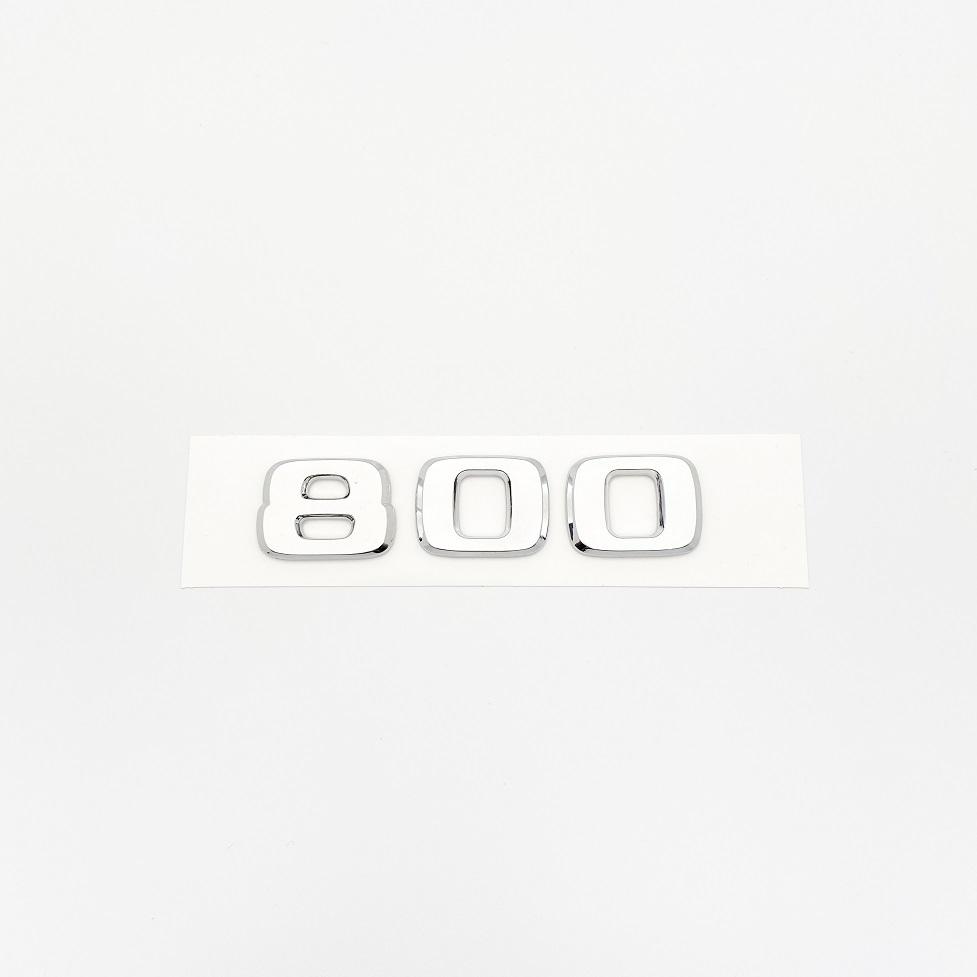 550G 4X4 850 550 D35 B40 D6S B63 3D Letters Chrome Silver Emblem Sticker For W464 Series Car Fender Trunk Rear Badge Sticker