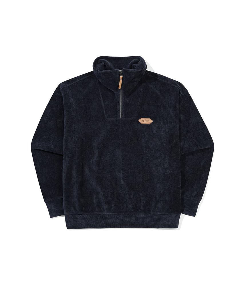 KODAK Creamy Half-Zip Sweatshirt Navy