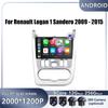Android Carplay для Renault Logan 1 Sandero 2009 - 2015 для Lada Largus автомобильный радиоприемник навигация GPS мультимедиа видеоплеер