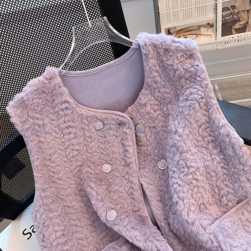 Padded Vest for Women Winter Sleeveless Tops Vest Thickened Casual Vest