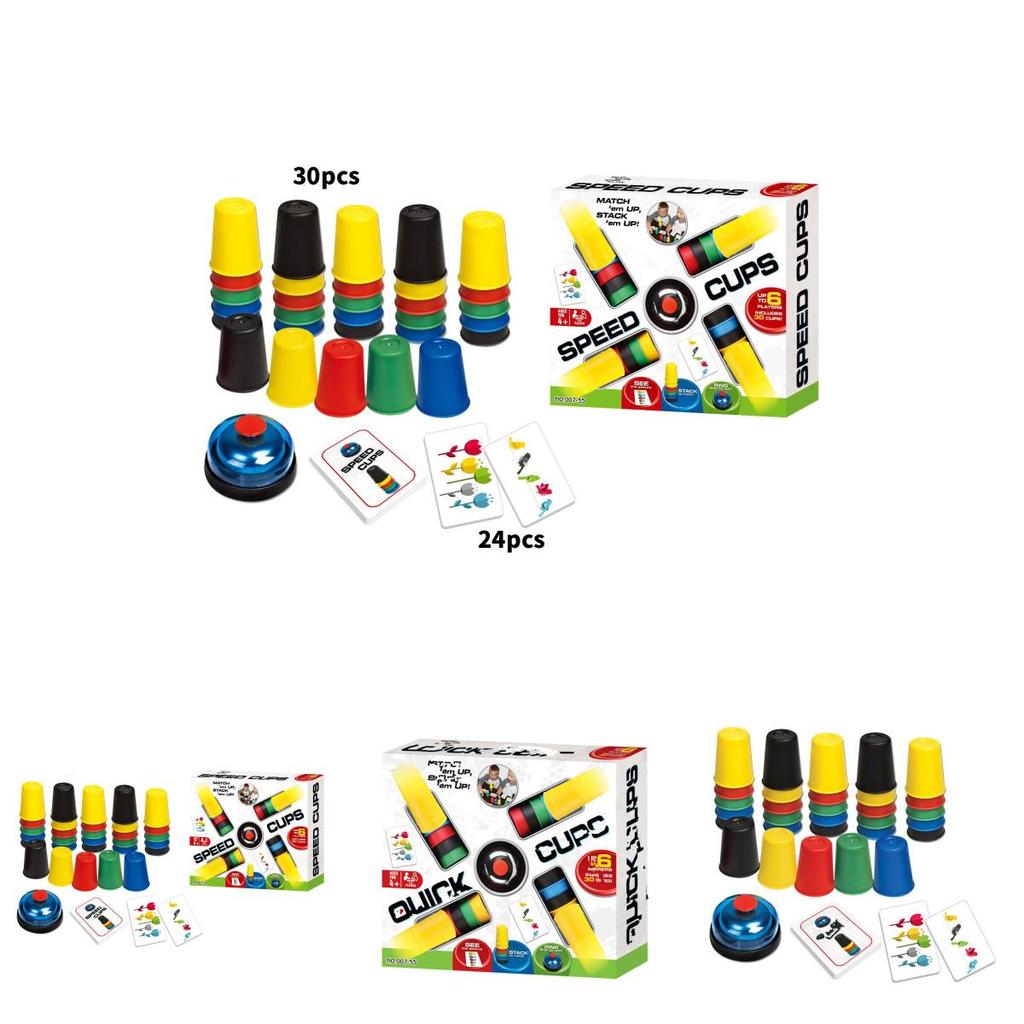 Креативная детская игра в складывание стаканчиков с высокой скоростью, развивающая реакцию и сообразительность.