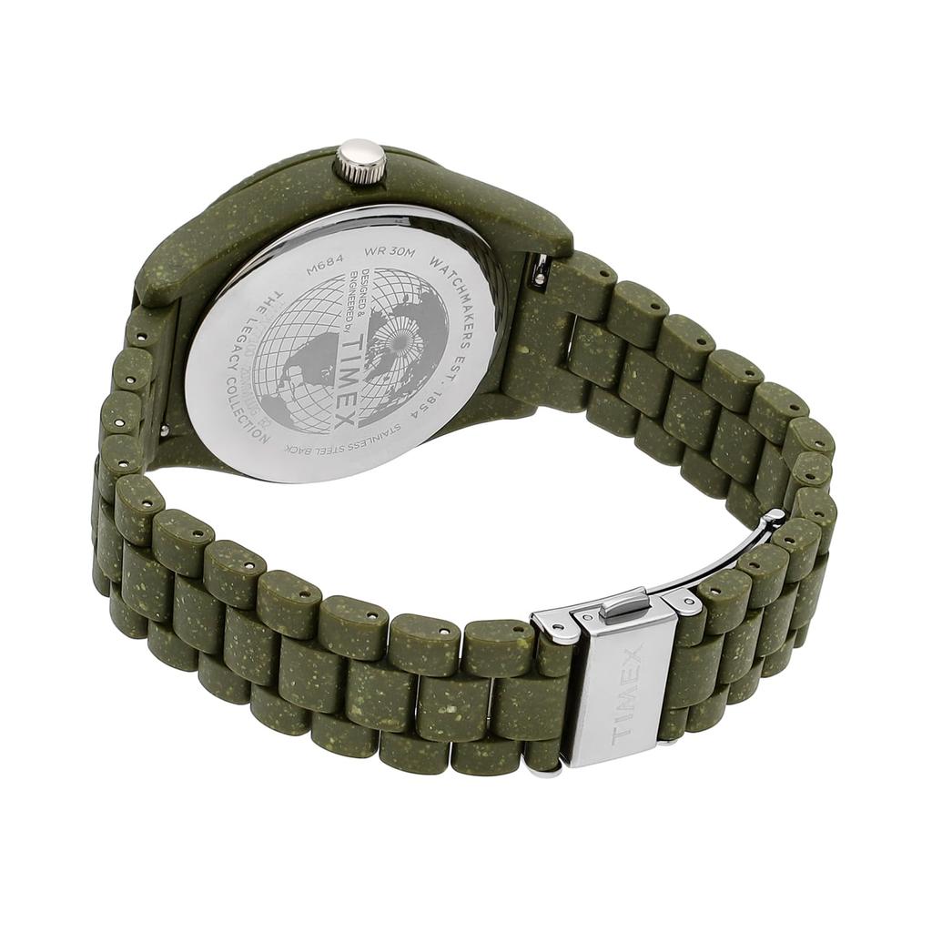 Часы Legacy Ocean Black Dial Quartz 3 ATM Water Resistant TW2V77100 Olive [TIMEX] Мужские [Товар]