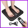Electric Remote Control EMS Foot Massage Pad Muscle Stimulator Pulse Acupuncture Physiotherapy Treatment Pad
