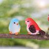 TDStore Cute Simulation Bird Animal Mini Figurine Model DIY Landscape Garden Ornament