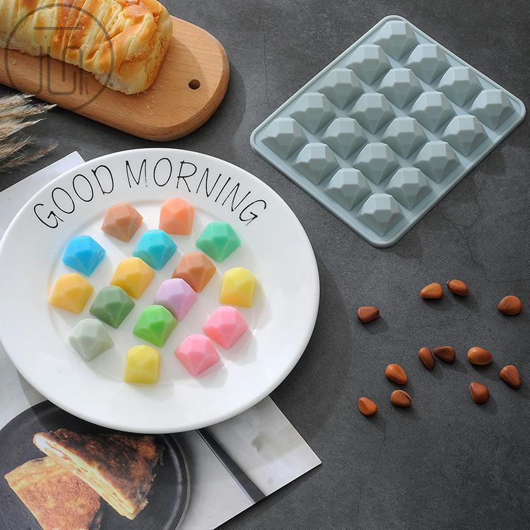 20 сеток, силиконовая ромбовидная форма, решетка для льда, мешок для льда, квадратный кубик льда, форма для кубиков льда, коробка для льда, форма для льда