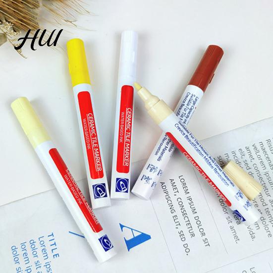 Tile Grout Touch Up Pen Paint Marker Waterproof Gap Repair DIY Refresh Color for Tiles Floor Wall Bathroom Kitchen Tools Easy Grip