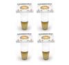 4Pcs Furniture Legs,Acrylic Legs Cabinet Feet with 5/16" Pre-Installed Hanger Bolt& T-Nut Gold and Acrylic Replacement Legs