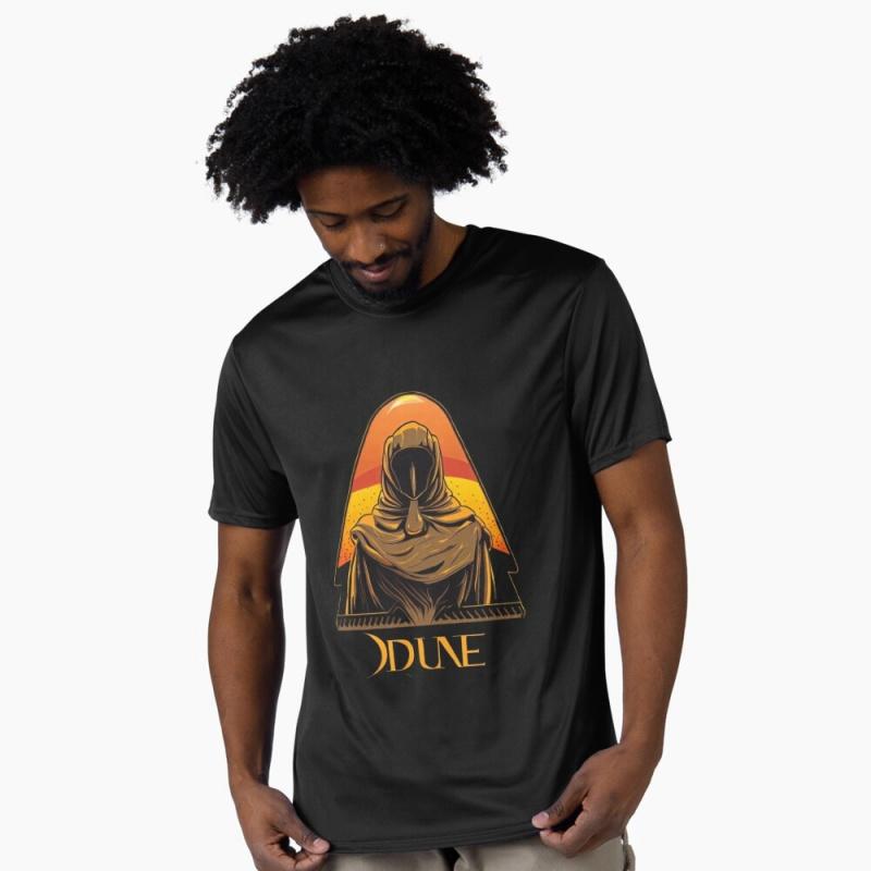 Arrakis Sandworm 0408 DUNE Sic fi fan Gift t shirt 100 cotton printed tee Shortsleeve Graphic clothes All size Tops S6XL