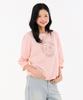 CHASECULT Women'S Volume Sleeve 3/4 Sleeve Sweatshirt-Farg5169B0P