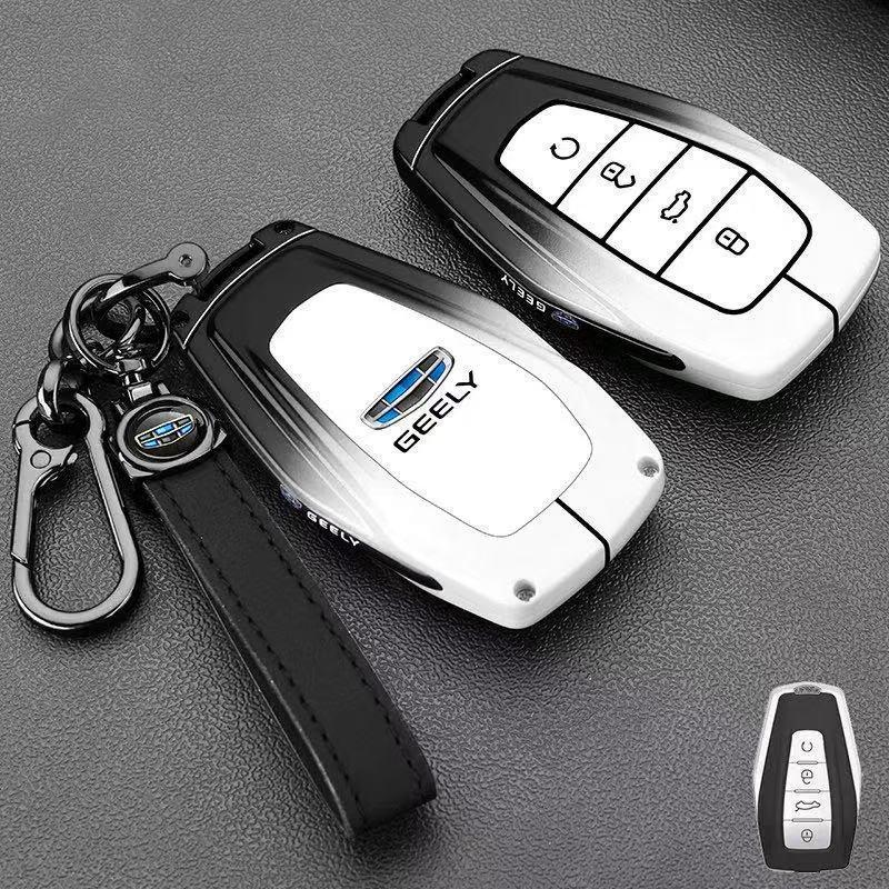 Совместимо с корпусом ключа автомобиля Geely Haoyue L, Xingyue L, Boyue L, Xingrui, BinYue, ICON, Binrui, Geometry A.