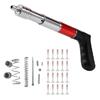 Машина для стрельбы гвоздями, ручной мини-портативный звукоизоляционный инструмент для крепления стальных гвоздей на стену с 20 гвоздями