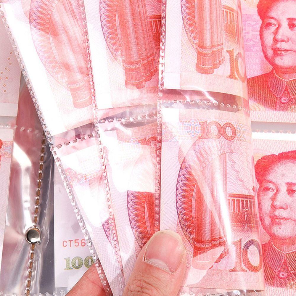 PU Binder Savings Challenge Large Capacity Savings Challenges Sheets  for Kids