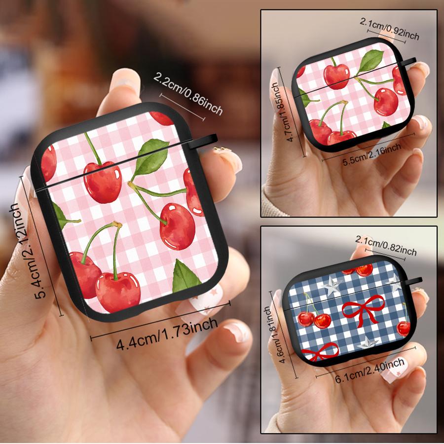 Cartoon Cherry Earphone Cases Cover Case For Airpods Pro2 Pro 4 2 1 3 Pro3