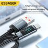ESSAGER 7A Super Fast Charging Type-C Cable with Digital Display for Notebooks and Mobile Phones