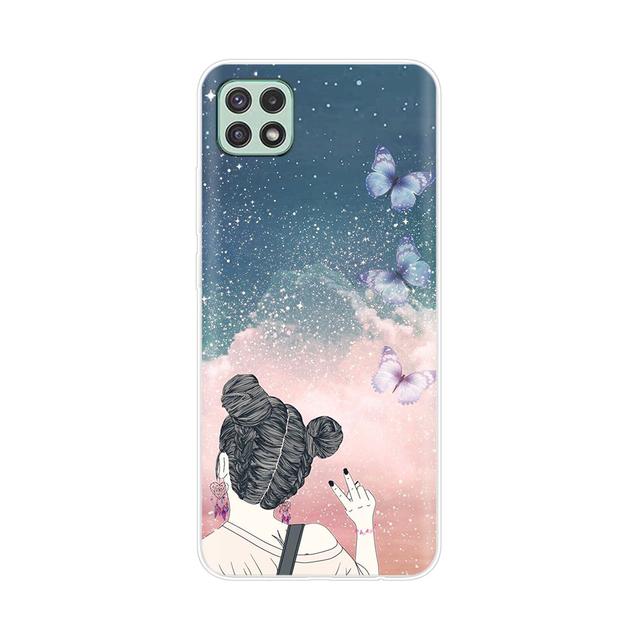 For Samsung A22 A22s Case Cute Silicone Soft Fundas Phone Cover For Samsung Galaxy A22s A22 4g 5g A 22 Sm -A225f Bumper Coque