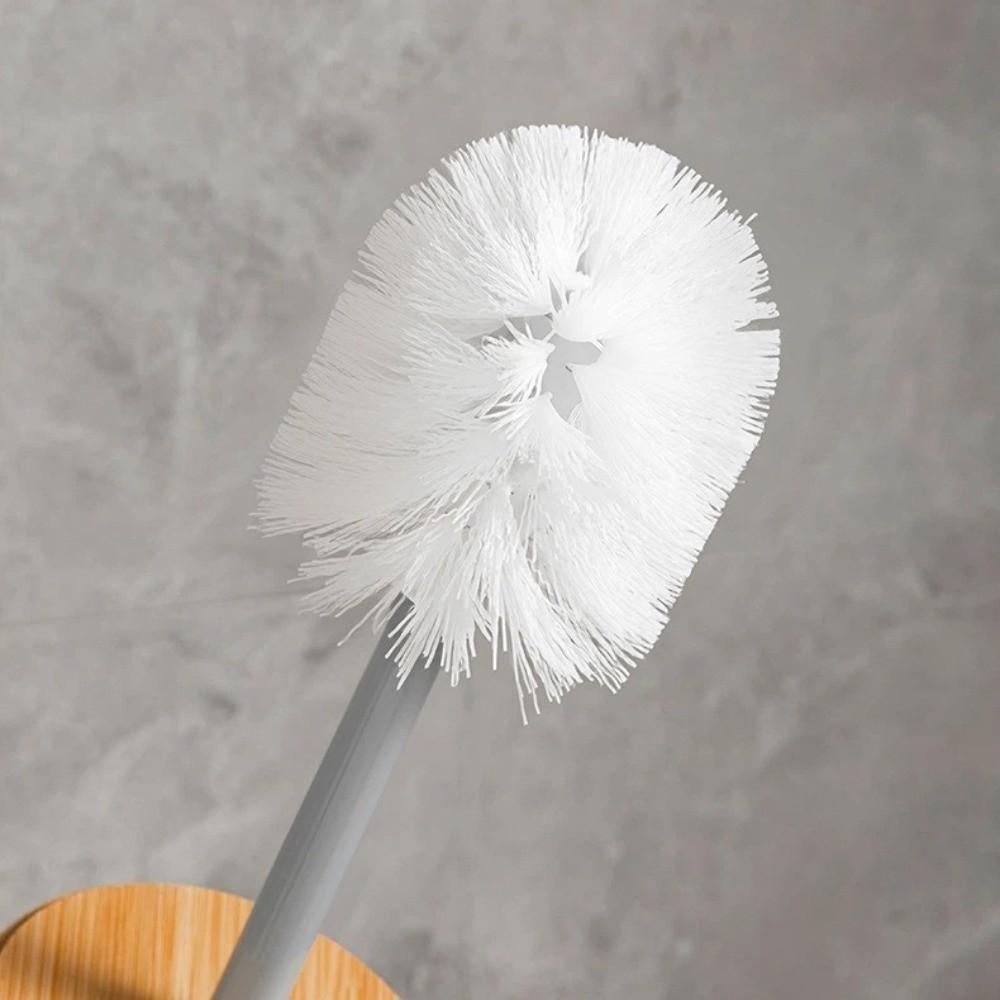 Standing Base Toilet Brush Set Long Handle Toilet Rim Cleaner Brush Bathroom Toilet Brush Bathroom