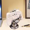 Gaming Controller Holder Stand Cyberpunk Mechanical Hand Desktop Cell Phone Headphone Hanger Holder Resin Gamepad Stand for Game Accessory