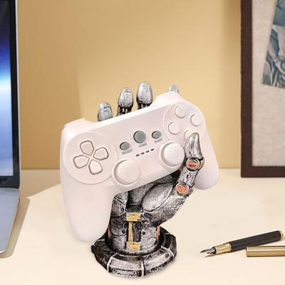 Подставка для игрового контроллера Cyberpunk Mechanical Hand Desktop Cellphone Headband Hanger Holder для игрового аксессуара