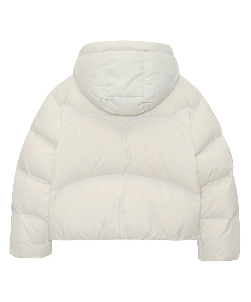 SUPERDRY W Hooded Down Puffer Ivory