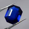 NATURAL Blue Tanzanite 8.90 Ct CERTIFIED Loose Gemstone Unique Emerald Cut AM-647
