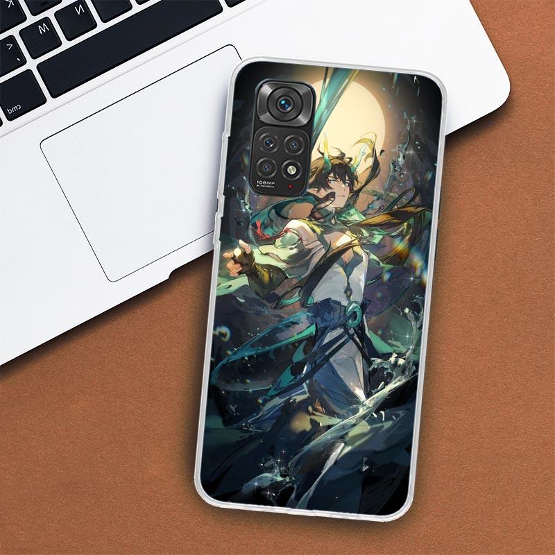 Чехол для телефона Honkai Star Rail Dan Heng для Xiaomi Redmi Note 13 12 12S 11 11S 10 10S 9 9S 11T 11E Pro Plus 8 8T 7 + чехол