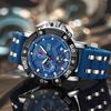 LIGE Unique Men's Quartz Watch Creative Fashion Waterproof Planet Pointer Cool Silicone Men's Luxury Watch reloj