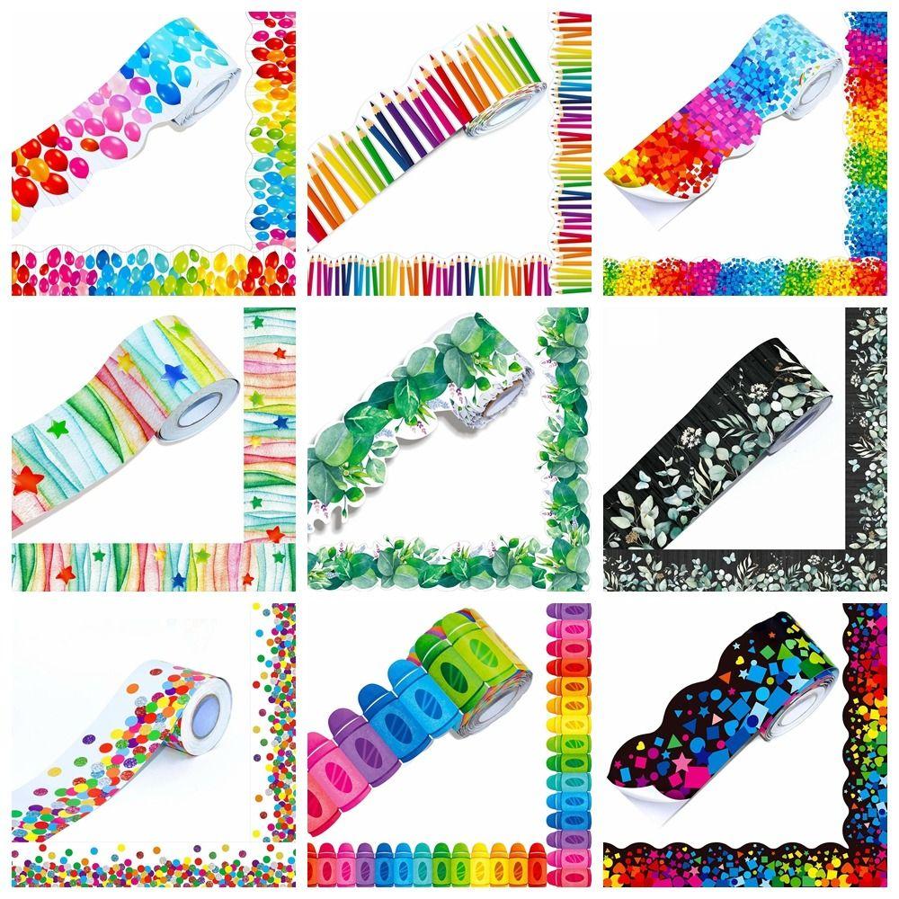 Handmade Crafts Border Paper 18M Stickers NEW Decorative Stickers