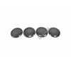 Car Door Inner Stick Audio Speak Sound Cover Ring Circle Frame For Nissan X-Trail T32/Rogue 2014 2015 2016 2017 2018