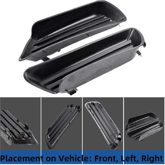 WFLNHB Replacement For Toyota Camry 2007-2009 Fog Lamp Light Cover Driver Side And Passenger Side 2 Pcs 5212706050 5212806050