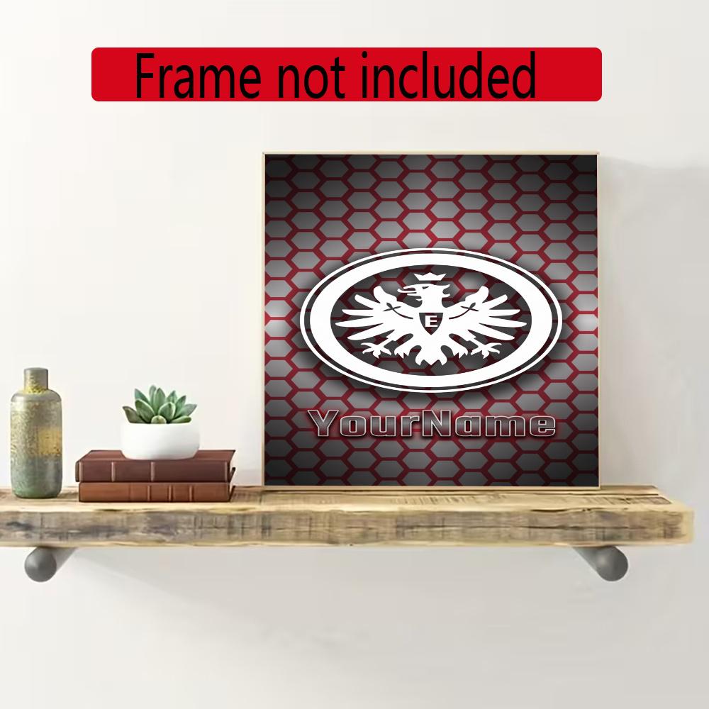 Eintracht Frankfurt Personalized Name Diamond Paintings Mosaic Wall Round Diamond Art Painting Kits Embroidery Crystal Accessories Frameless