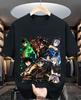 Black Clover T-Shirt Asta Yuno Anime Manga  Girl Gifts Black Shirt All Size
