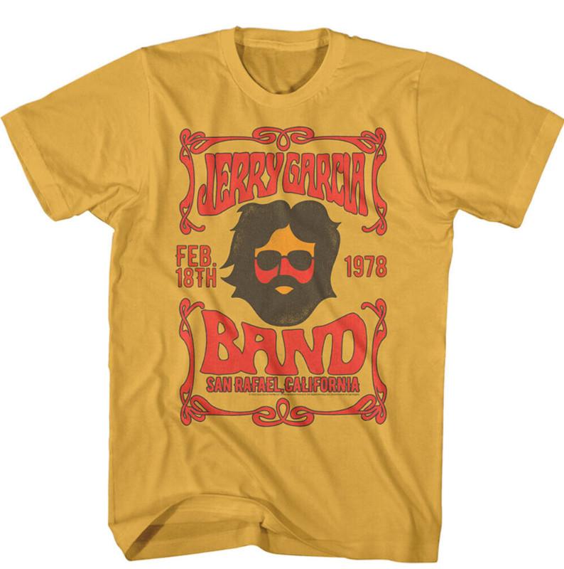Grateful Dead Jerry Garcia Band 1978 Cal Mens T-Shirt