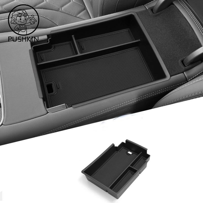 Для BYD BYD Sealion 7 Sea lion 07 2024 2025 Консоль Центральная Хранение Мелочей Подстаканник Задний Экран Ящик для Хранения Аксессуары