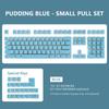 129Key General Pudding PBT Keycaps Two-color Injection OEM Translucent Keycap for 61/62/68/84/87/104/108/980k Mechanical Keyboar