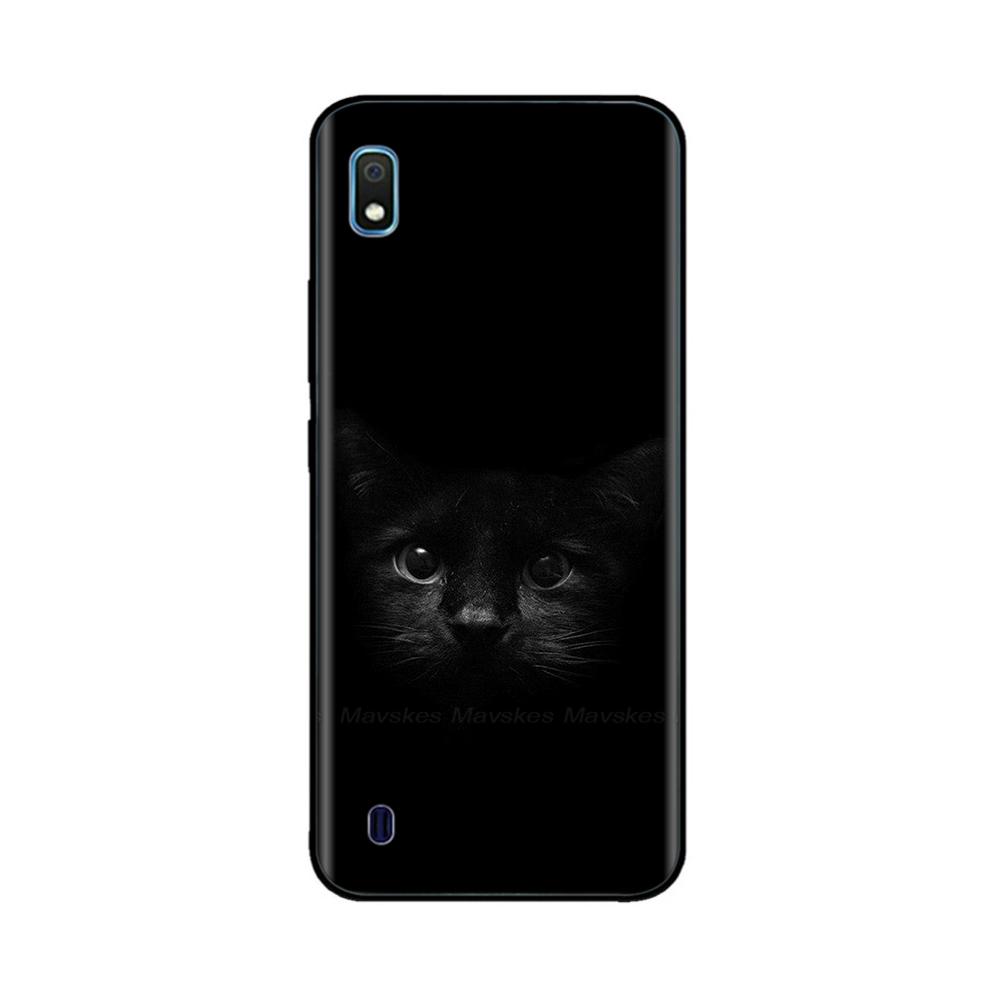 Чехол для Samsung Galaxy A10 Милый Мягкий Гладкий Жидкий Силикон Полная Защита Чехлы для Телефона Для Samsung A10 Чехол A 10 SM-A105F
