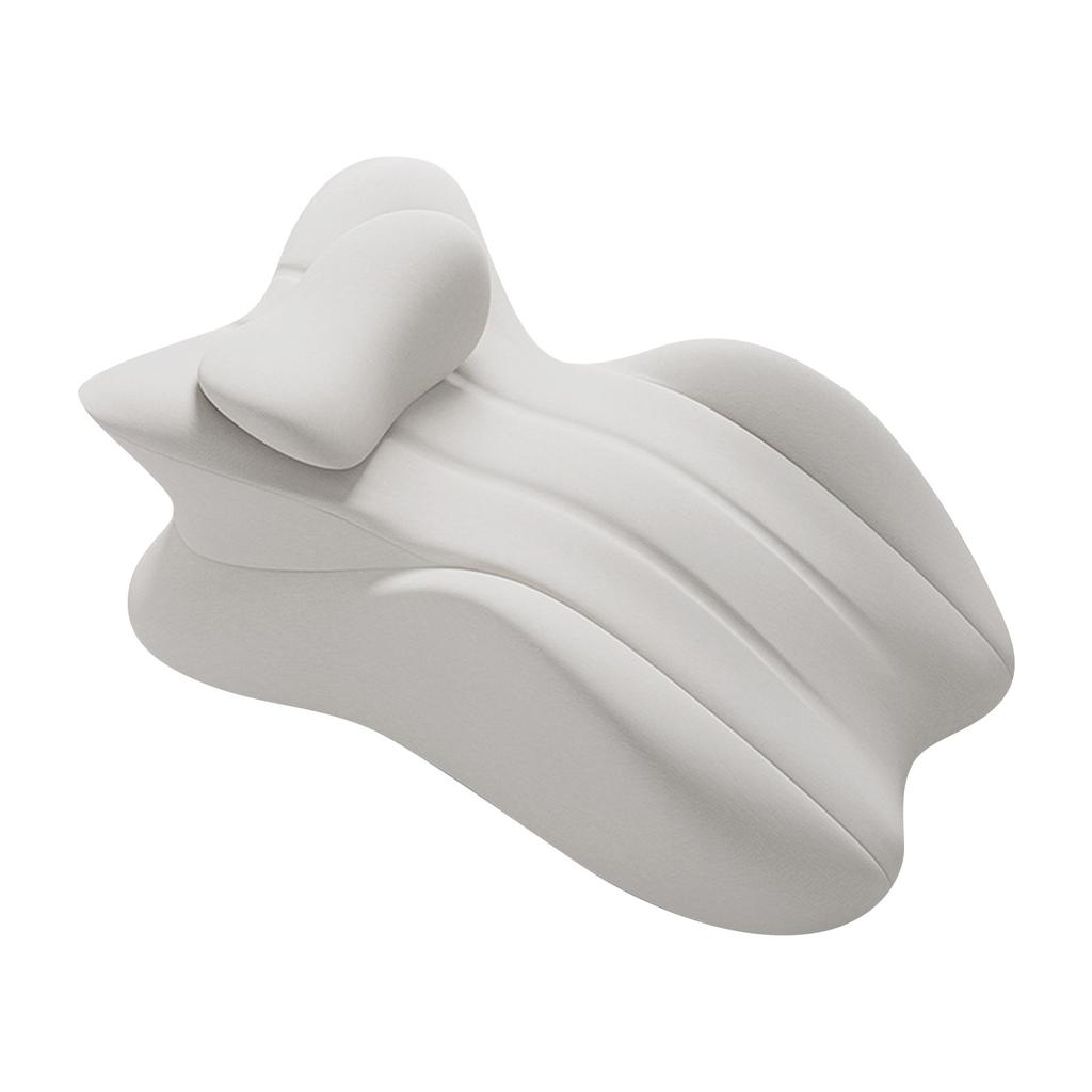 Сдержанная подушка для пар - Подушка-сиденье из пены с памятью, Подушка для изголовья кровати, Снимающая стресс для поддержки интимности, Подушка из плотной пены со съемным чехлом