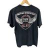 Графическая футболка Daytona Beach Florida Bike Week с принтом крыльев 2005 Delta PW Medium
