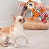Plush Squeaky Dog Interactive Toys Bite Resistant Cute Stuffed Animal Doll Pet Puppy Dog Teeth Cleaning Chew Toy Pet Supplies