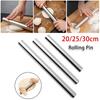 Stainless Steel Rolling Pin Kitchen Utensils  for Dumplings Bread Making Biscuit Pizza Baking
